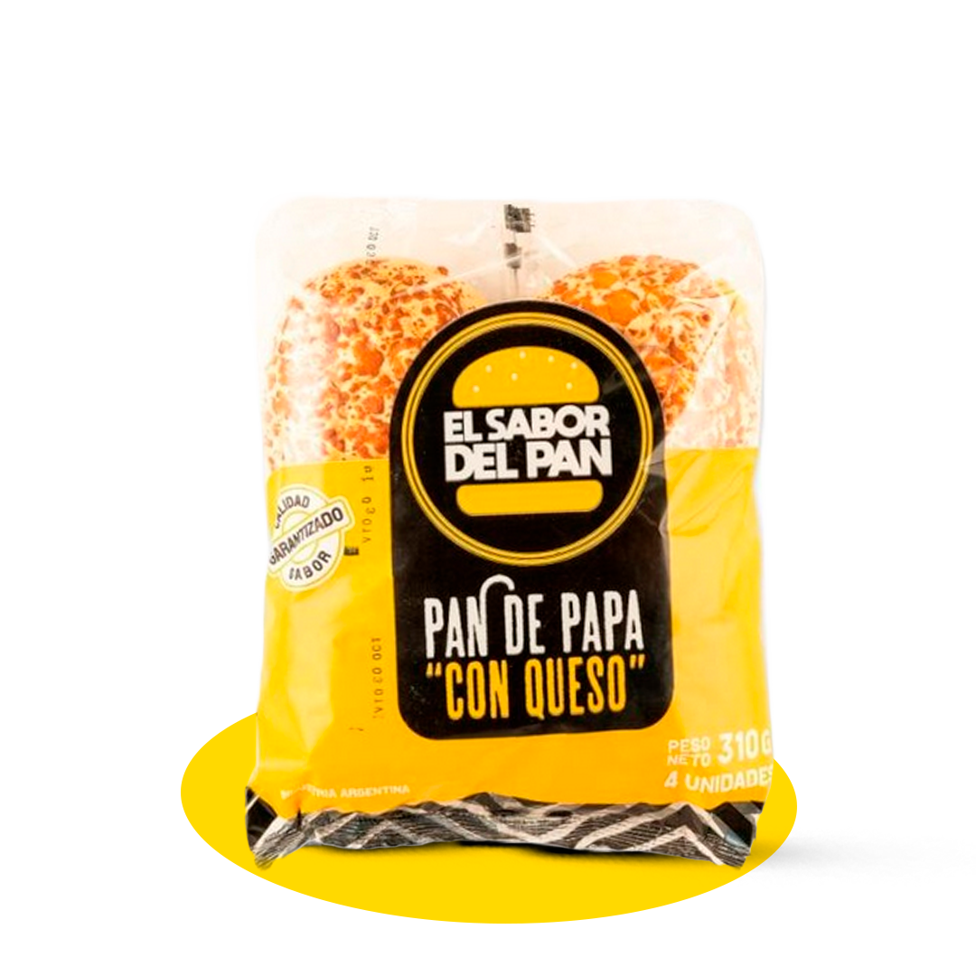 Pan de papa con queso Parmesano